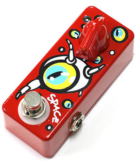 Amsterdam Cream Space Spring Reverb Pedal (Red)