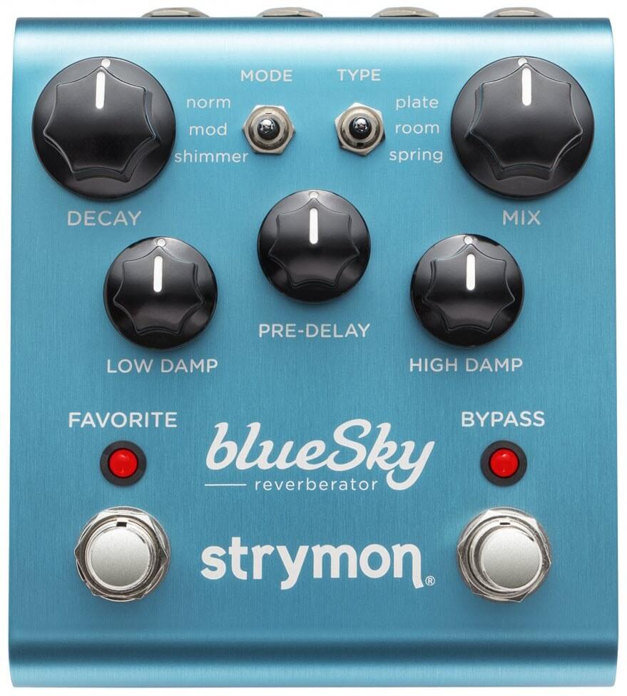 Strymon blueSky Reverberator Reverb Pedal (Blue)